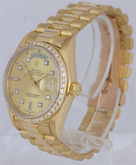 rolex factory diamond bezel date code|18k presidential Rolex diamond bezel.